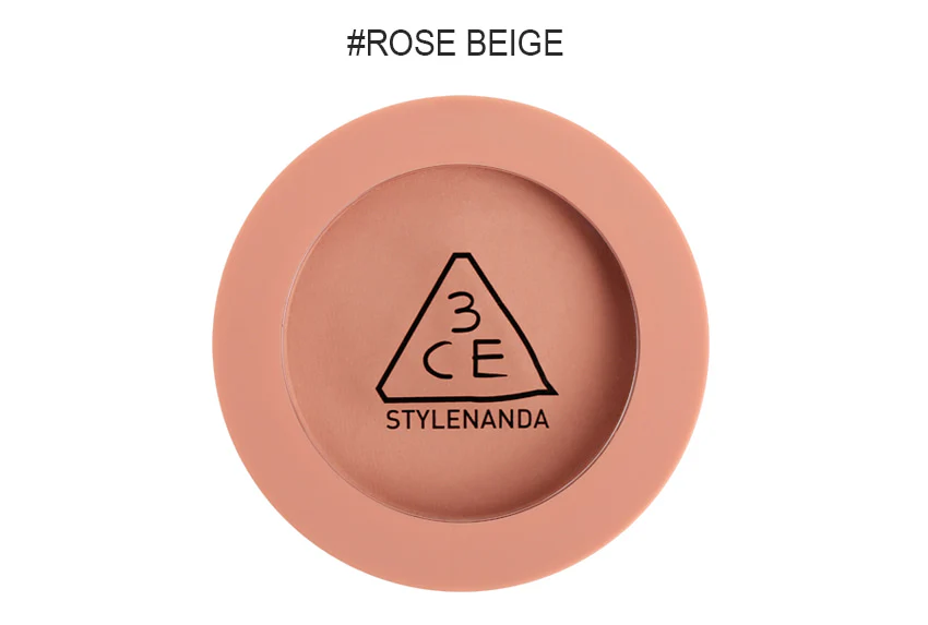 3CE Stylenanda Face Blush #Rose Beige - Image 9
