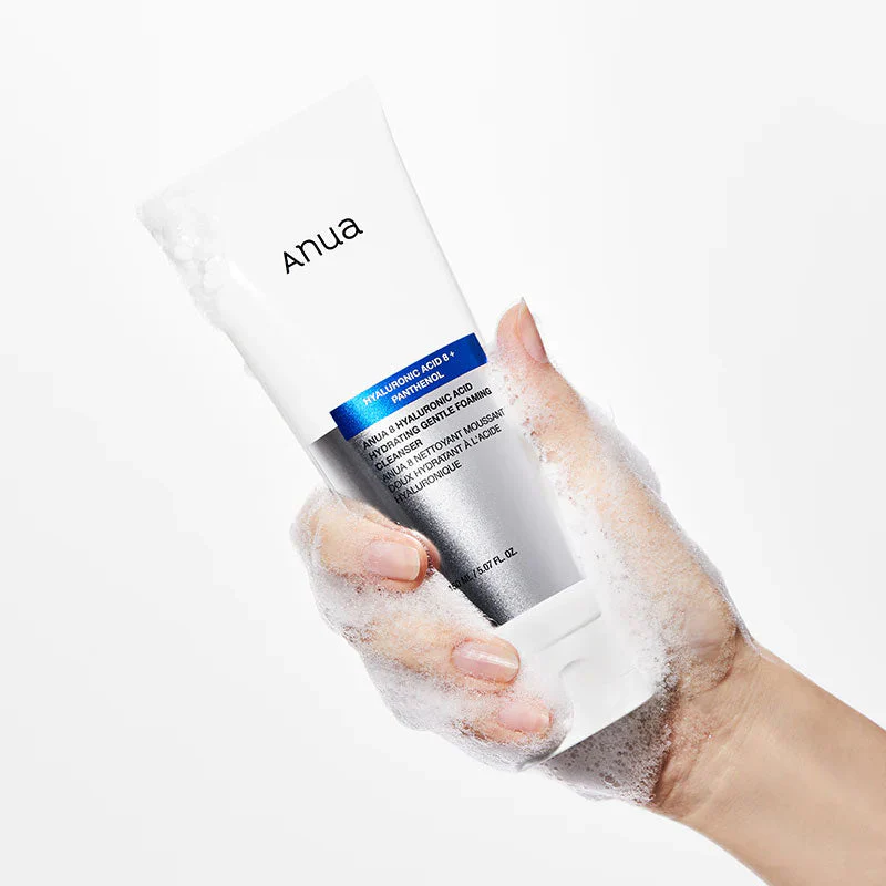 Anua 8 Hyaluronic Acid Gentle Cleanser 150ml - Image 2