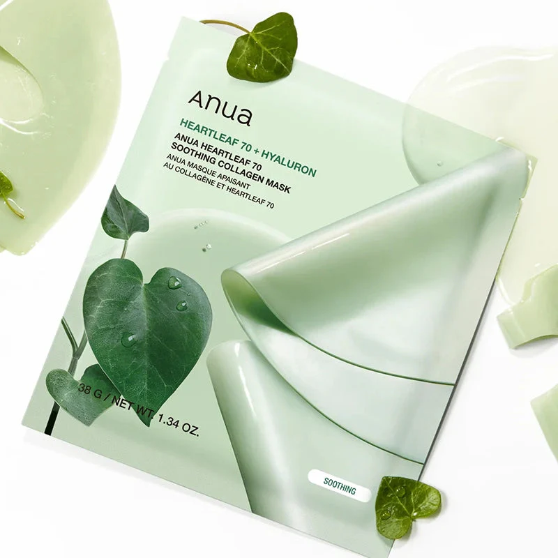 Anua Heartleaf 70 Soothing Collagen Mask 1Pc - Image 2