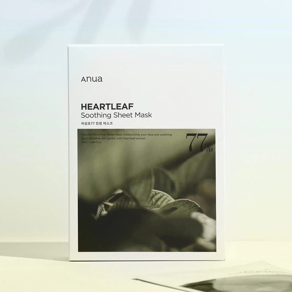 Anua Heartleaf 77% Soothing Sheet Mask 1pcs - Image 2