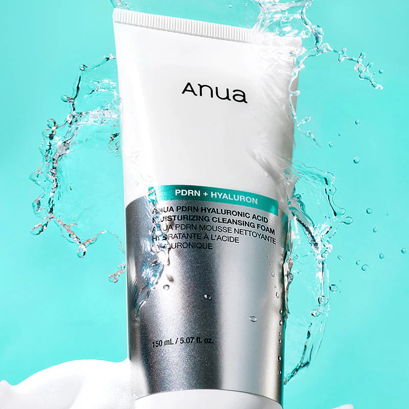 Anua PDRN Hyaluronic Acid Moisturizing Cleansing Foam 150ml - Image 3