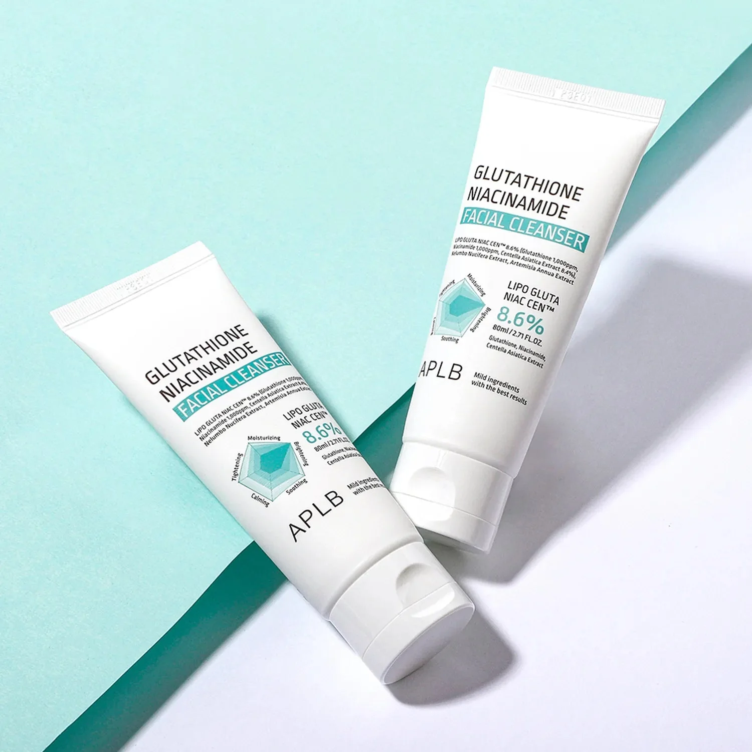 APLB Glutathione Niacinamide Facial Cleanser 80ml - Image 4