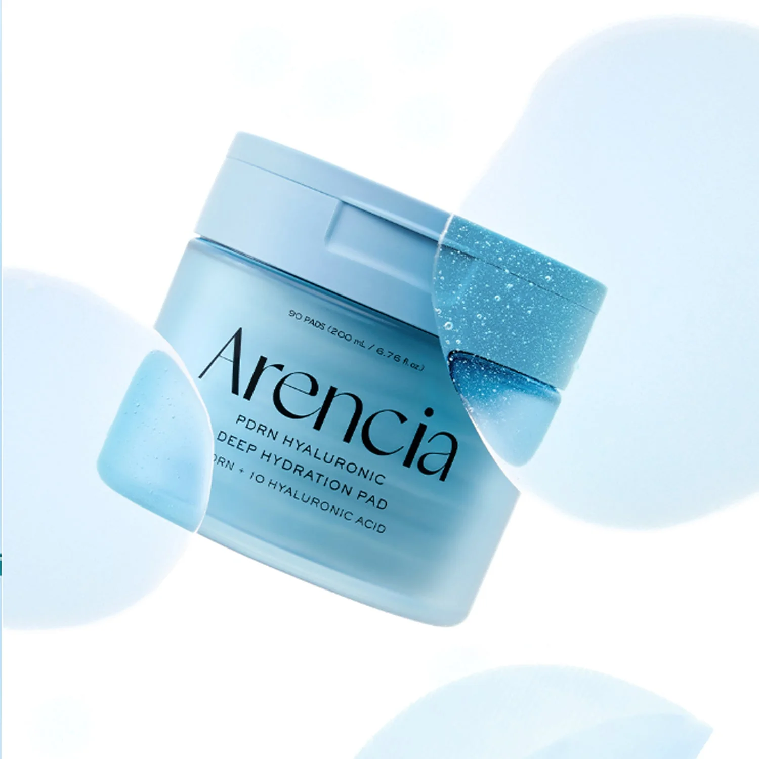 Arencia PDRN+ Hyaluronic Deep Hydration Pads 90ea - Image 2