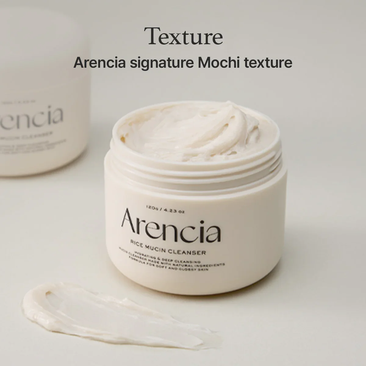 Arencia Rice Mucin Cleanser 120g - Image 2