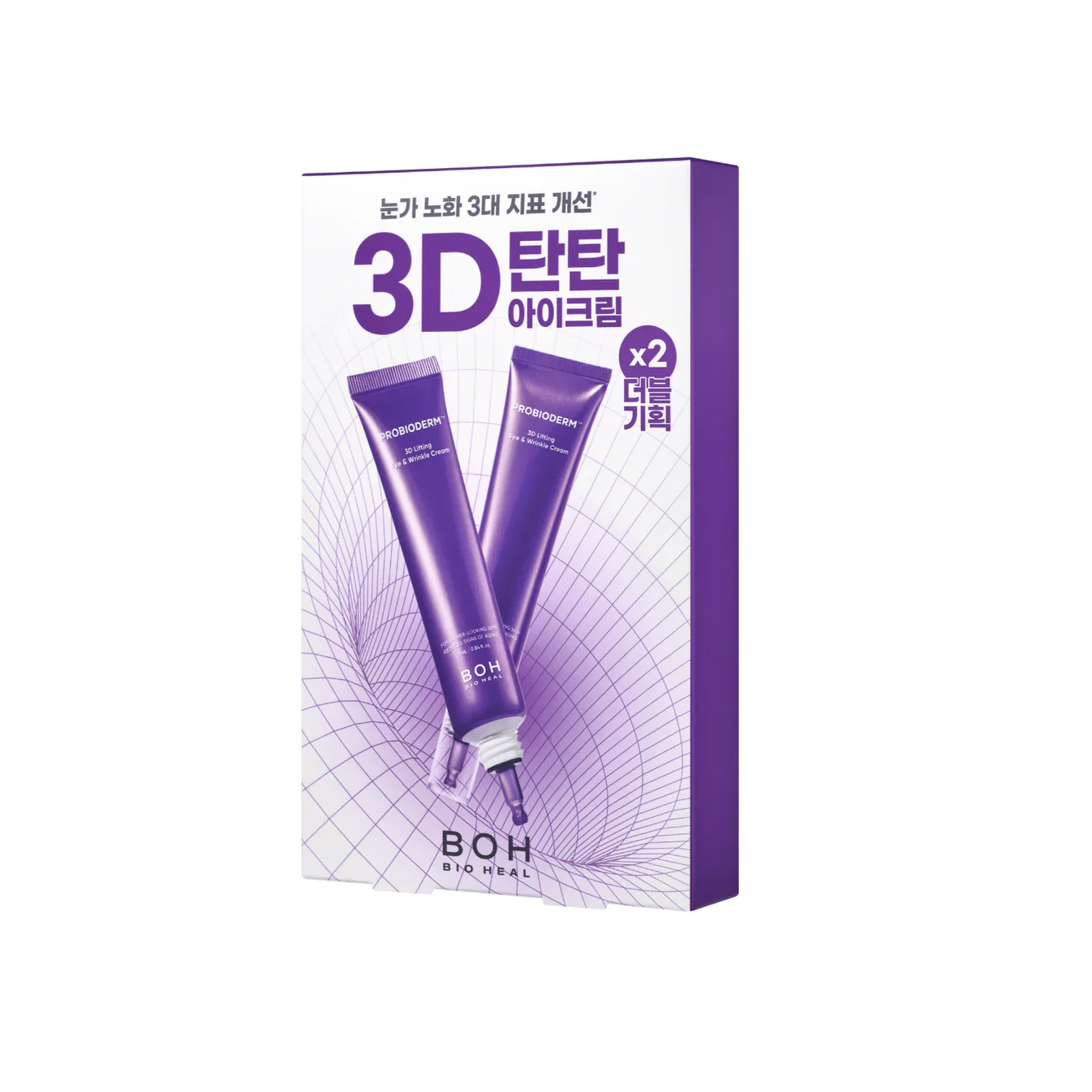 Bioheal BOH Probioderm 3D Lifting Eye & Wrinkle Cream 25ml Double Pack - Image 2