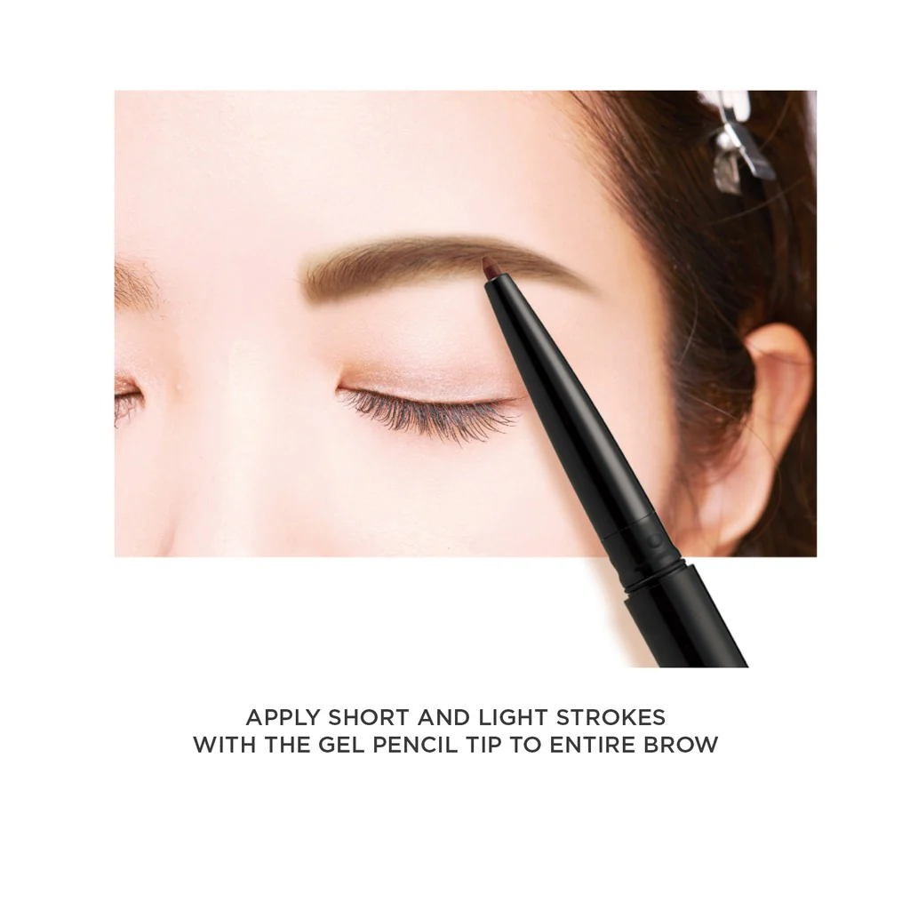 Browlash EX Water Strong W Eyebrow Gel Pencil & Powder Natural Brown - Image 4