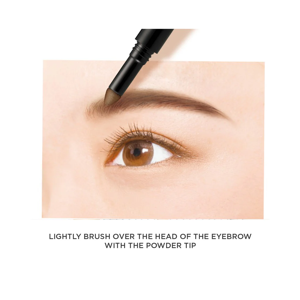 Browlash EX Water Strong W Eyebrow Gel Pencil & Powder Natural Brown - Image 5