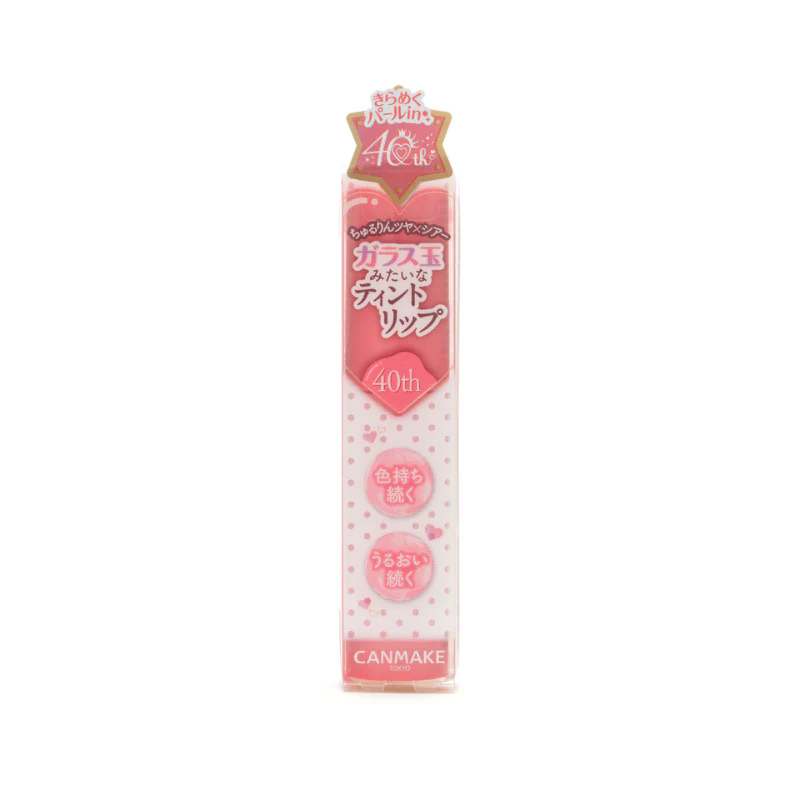 Canmake Glass Tint Syrup 40th Memorable Pink Red