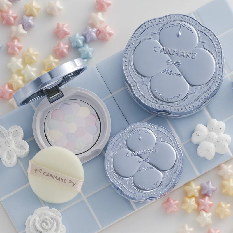 Canmake Illuminating Finish Powder Abloom Mini 01 - Image 3