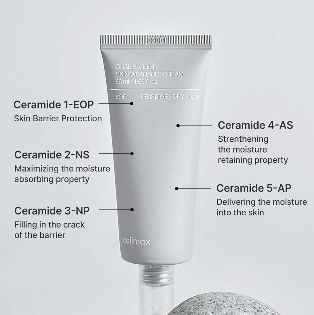Celimax Dual Barrier Skin Wearable Cream 50ml - Image 5
