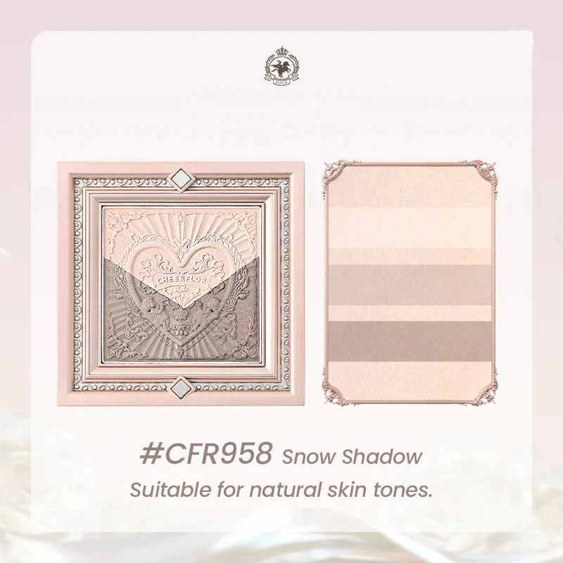 Cheerflor Brilliant Secret Series 3-Color Frame Contouring Palette - Image 3
