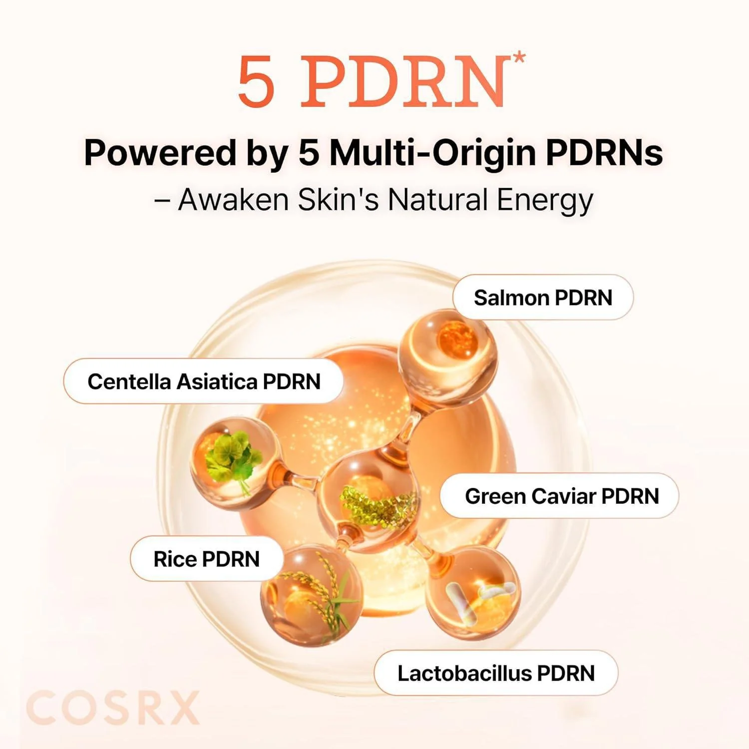Cosrx 5 PDRN Hyaluronic Vital Hydrogel Mask 3pcs - Image 2