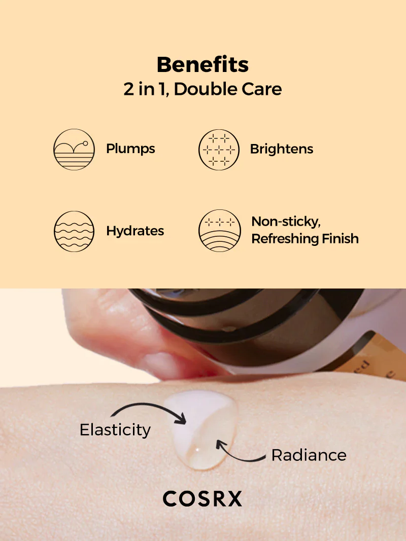 Cosrx Advanced Snail Radiance Dual Essence 80ml - Image 4