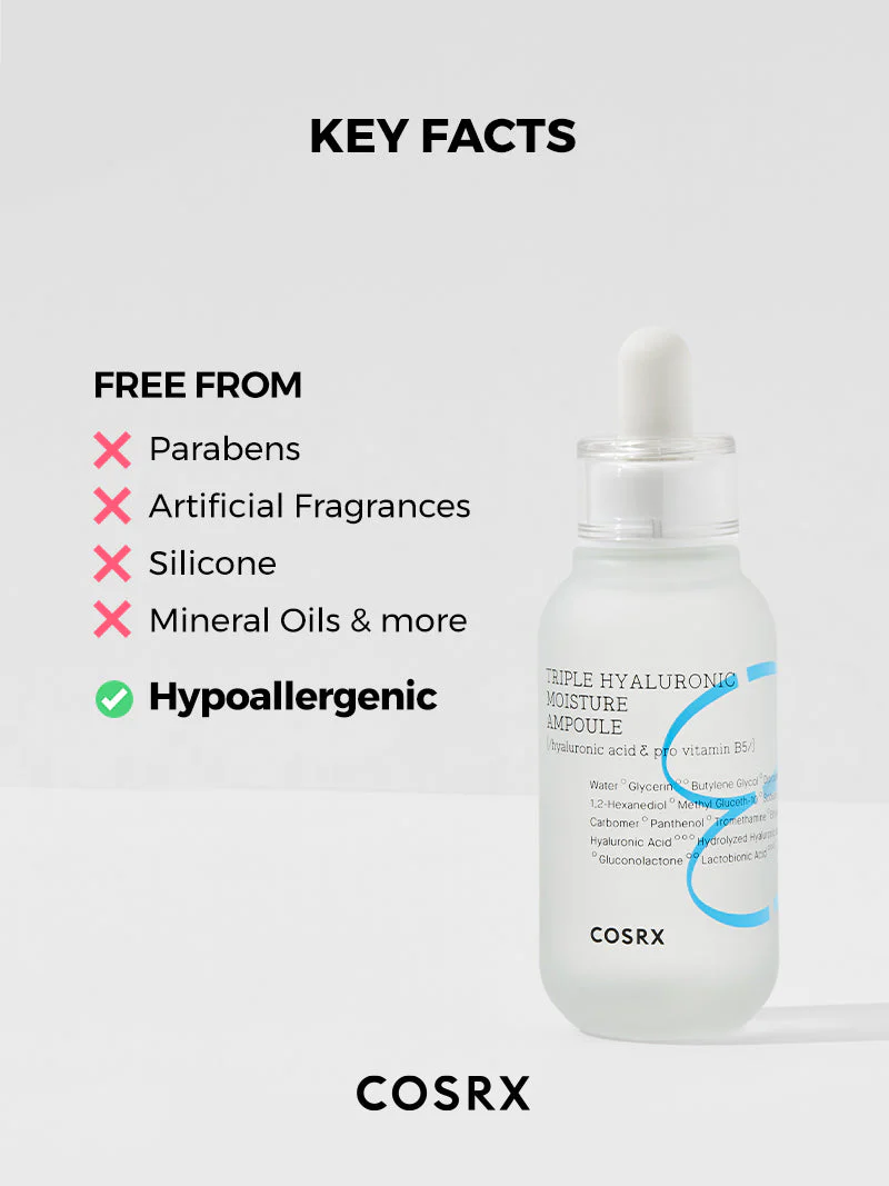Cosrx Hydrium Triple Hyaluronic Moisture Ampoule 40ml - Image 3