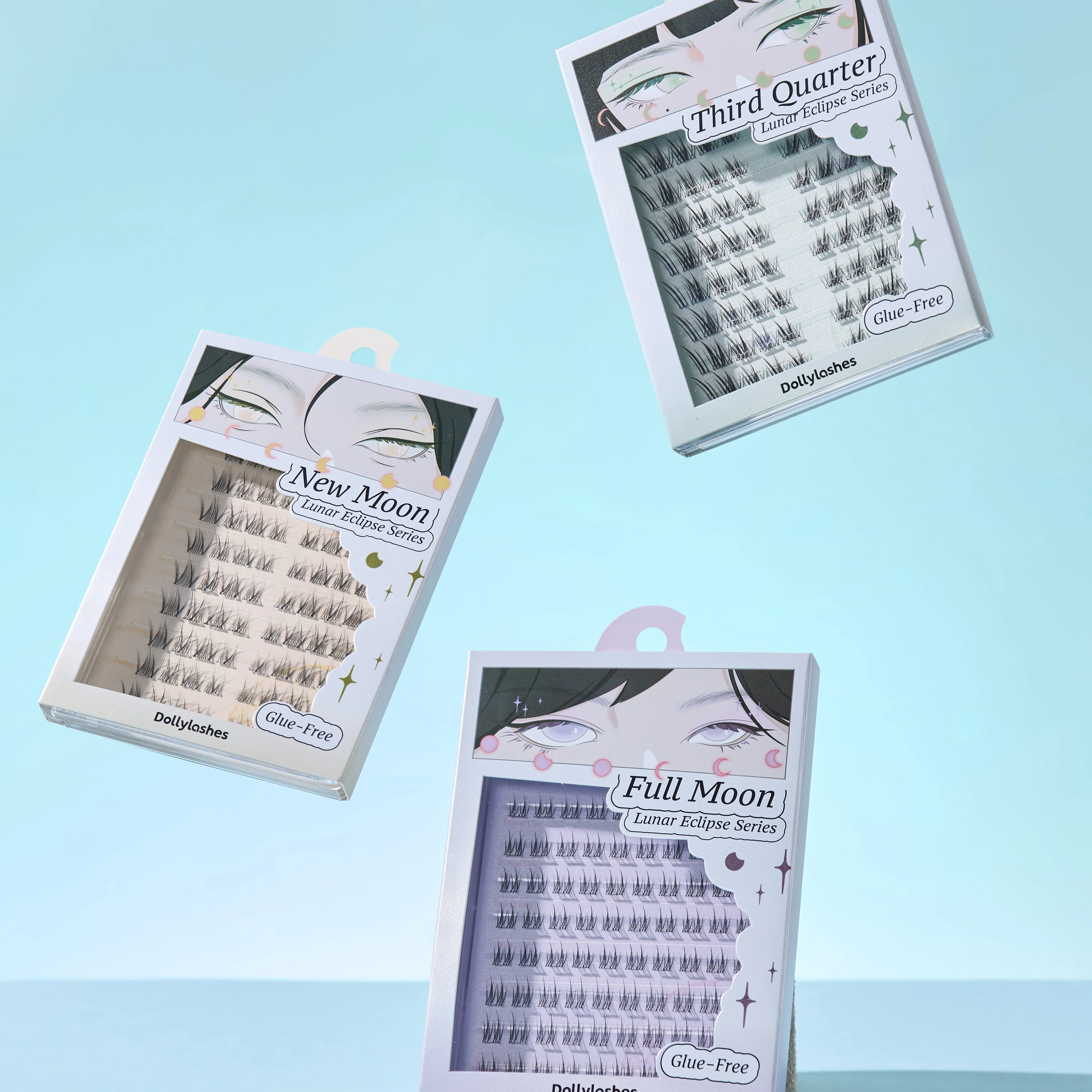 Dollylashes Lunar Eclipse Series Naturally Type W 80Pcs - Image 3
