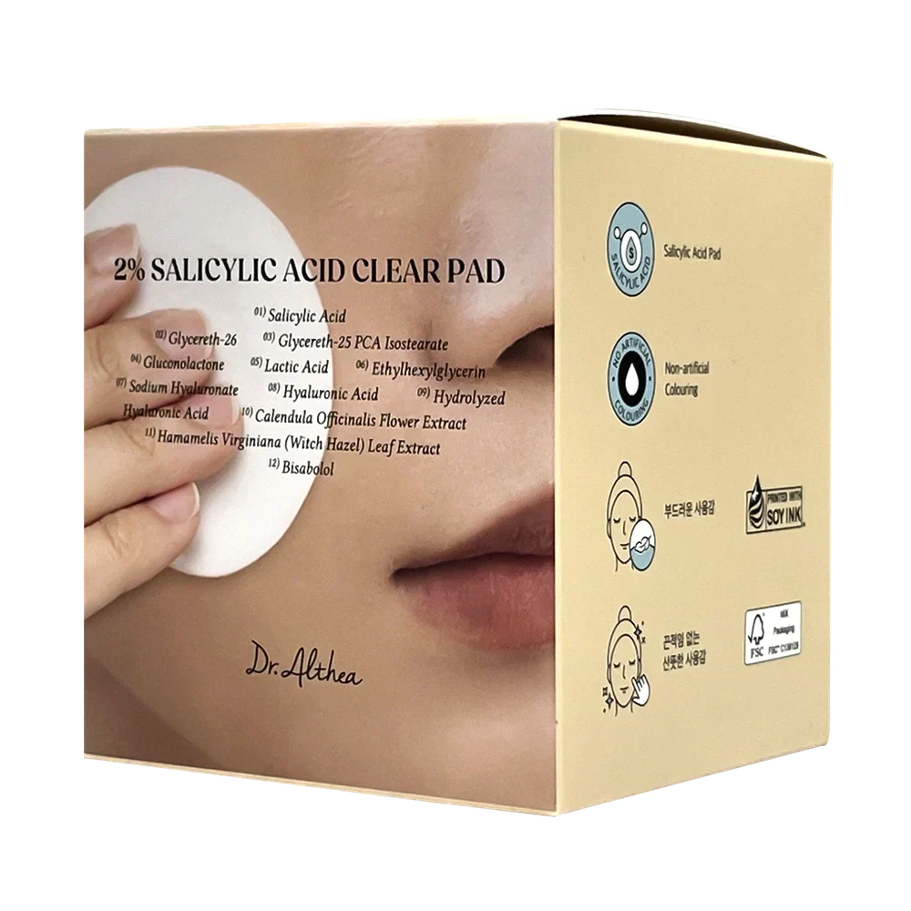 Dr. Althea 2% Salicylic Acid Clear Pad - Image 2