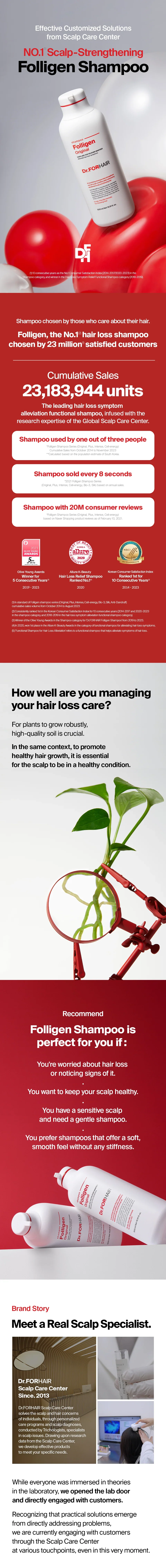 Dr.FORHAIR Folligen Bio 3 Shampoo - Image 4