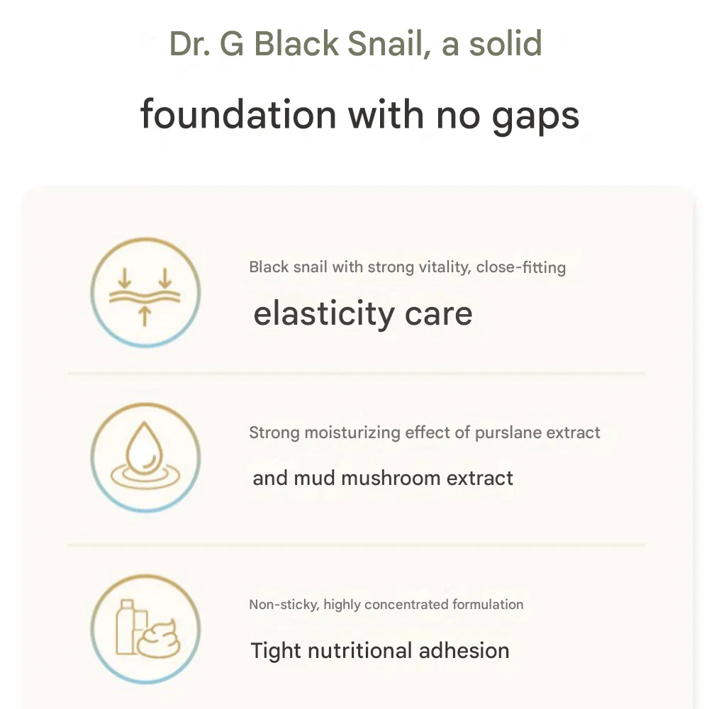 Dr.G Black Snail Special Set（Toner/Emulsion) 150+150 - Image 8