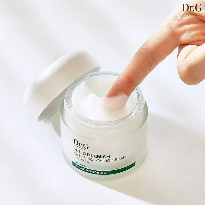 Dr.G R.E.D Blemish Clear Soothing Cream 70ml - Image 2
