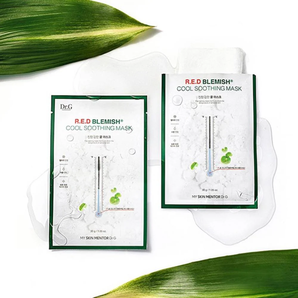 Dr.G R.E.D Blemish Cool Soothing Mask 1Pcs - Image 2