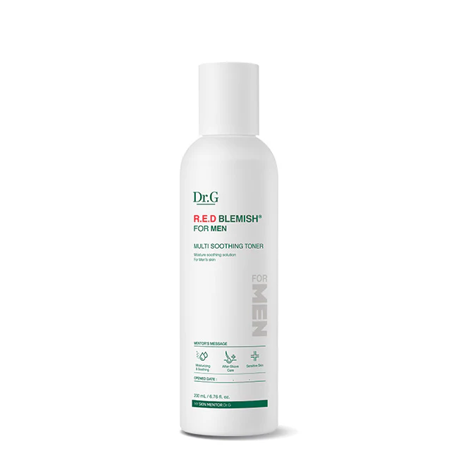 Dr.G R.E.D Blemish For Men Multi Soothing Toner 200ml