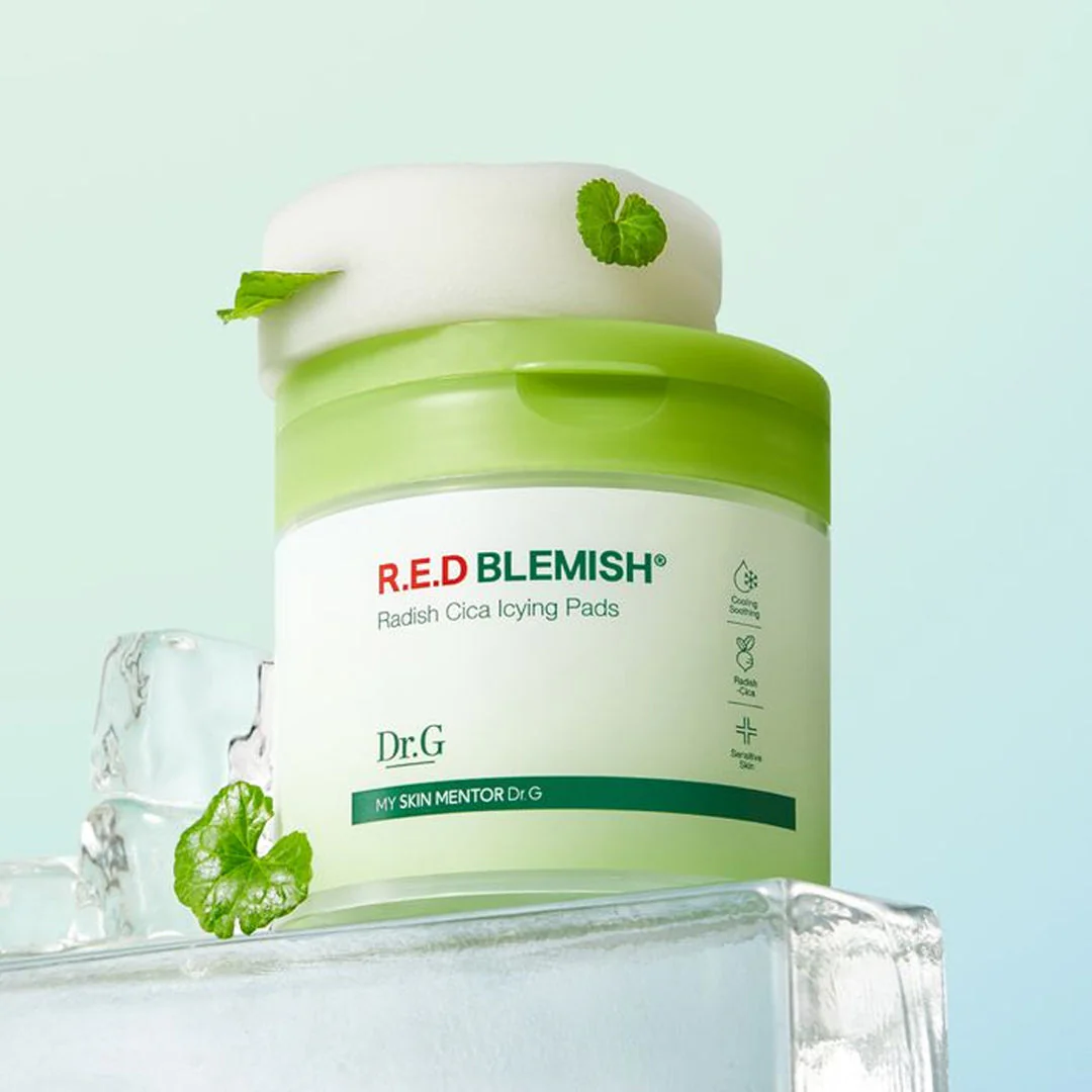 Dr.G R.E.D Blemish Radish Cica Icying Pads 60Pcs - Image 2