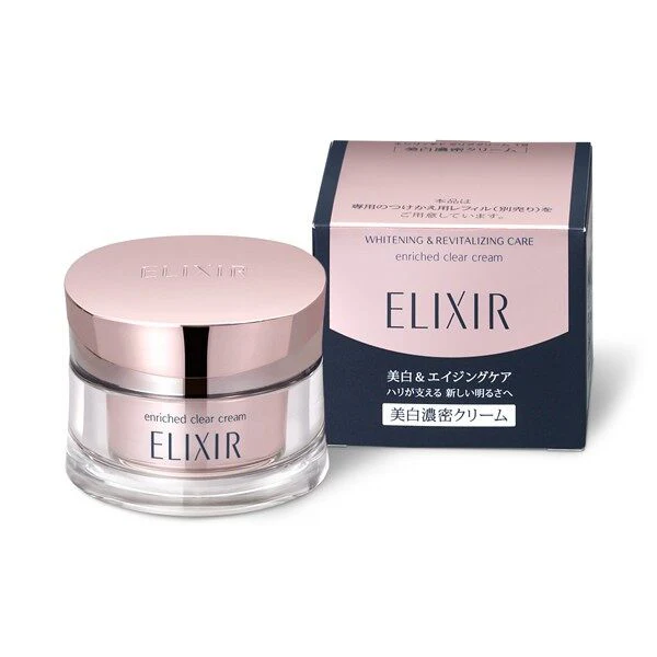 Elixir Whitening & Revitalizing Care Enriched Clear Cream 45g - Image 2