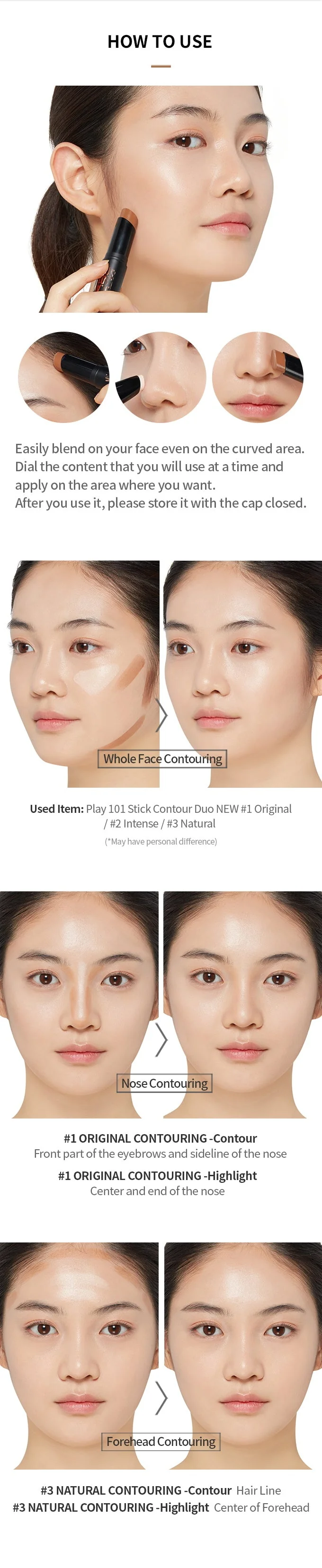 Etude House Play 101 Stick Contour #2 Intense - Image 4