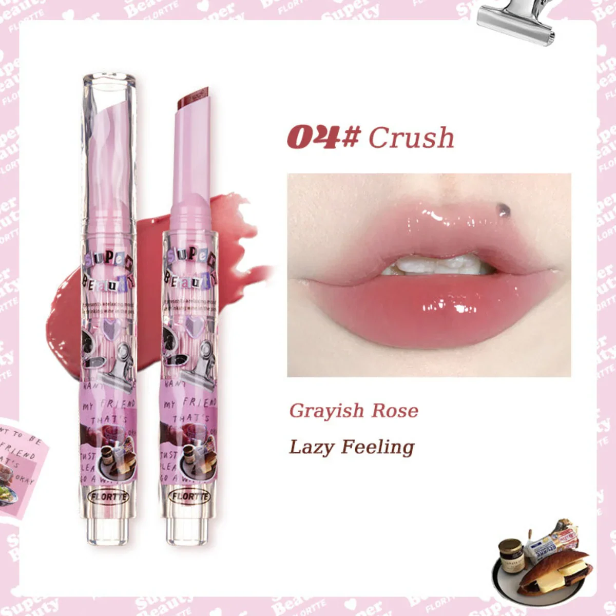 Flortte I Am Super Beauty Jelly Lipstick 1.5g - Image 5