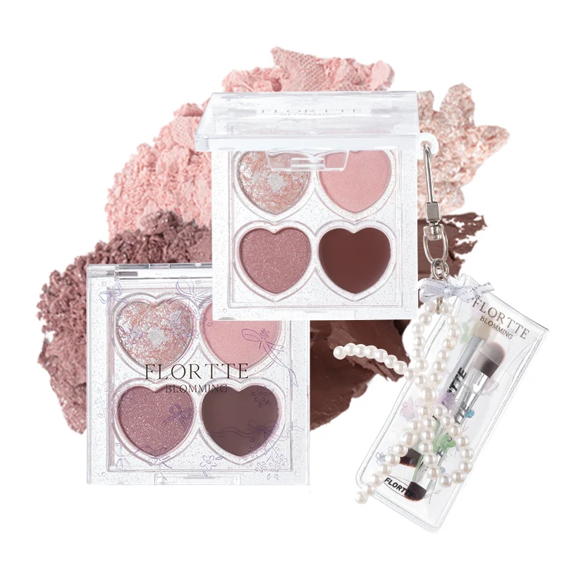 Flortte Love Yourself 4-Color Eyeshadow Palette - Image 3