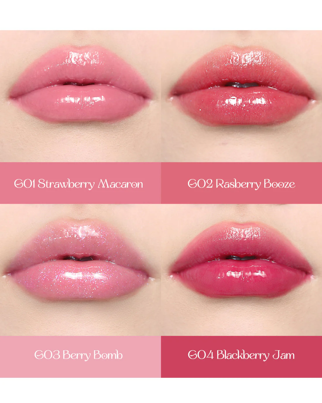 Flower Knows Strawberry Rococo Series Glowy Lip Gloss - Image 5