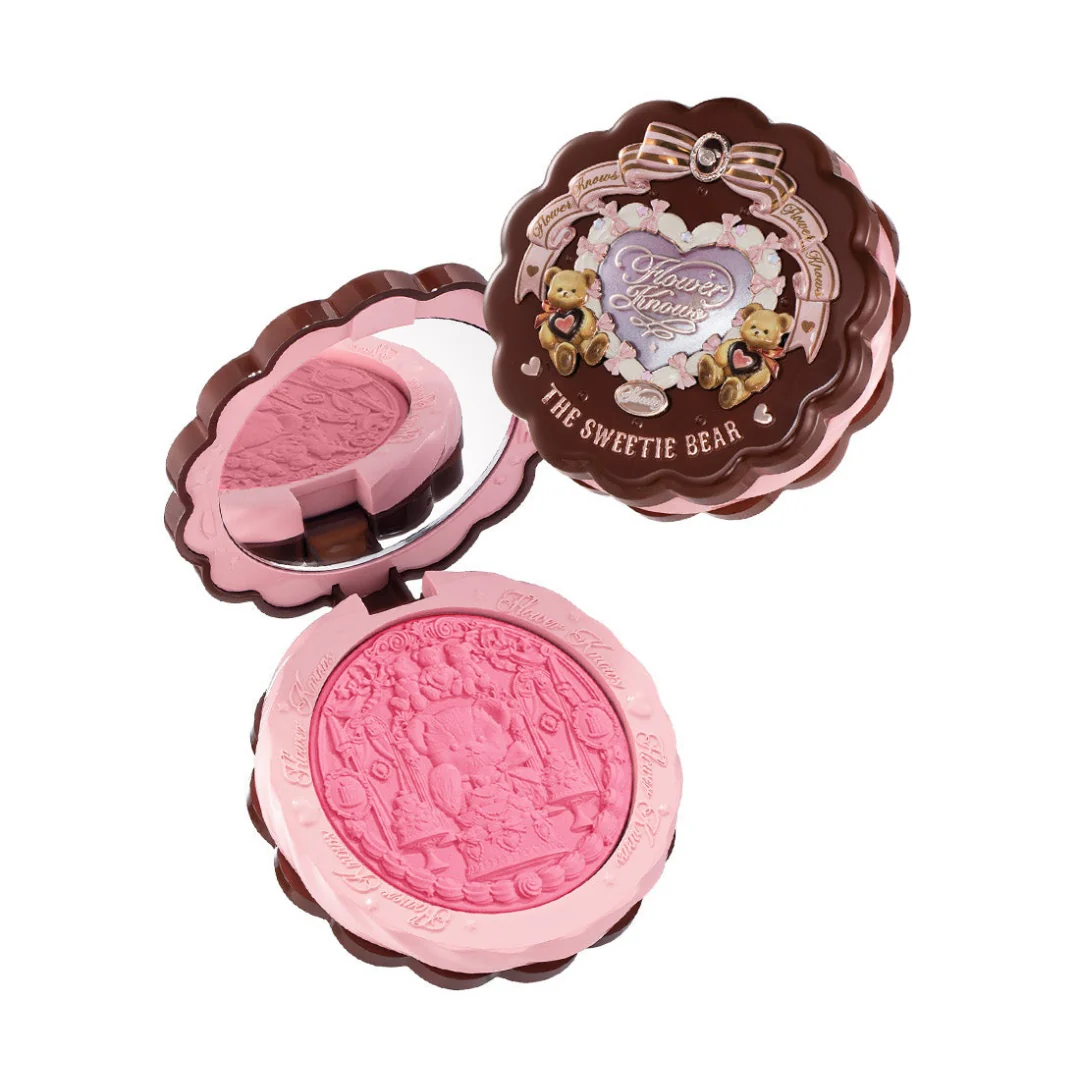 Flower Knows The Sweetie Bear Collection Silk Satin Blush - Image 2