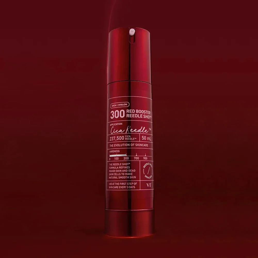 VT Cosmetics Red Booster Reedle Shot 300 50ml - Image 2