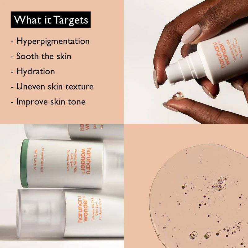 Haruharu Wonder Centella 4% Txa Dark Spot Go Away Serum 30ml - Image 2