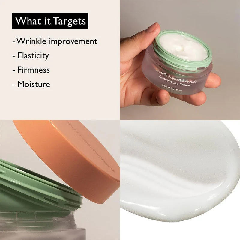 Haruharu Wonder Centella Phyto & 5 Peptide Concentrate Cream 30ml - Image 2