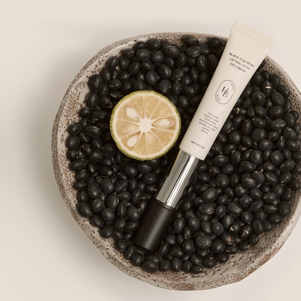 Heveblue Black Yuja Bean Lifting Auto Eye Cream 15ml - Image 2