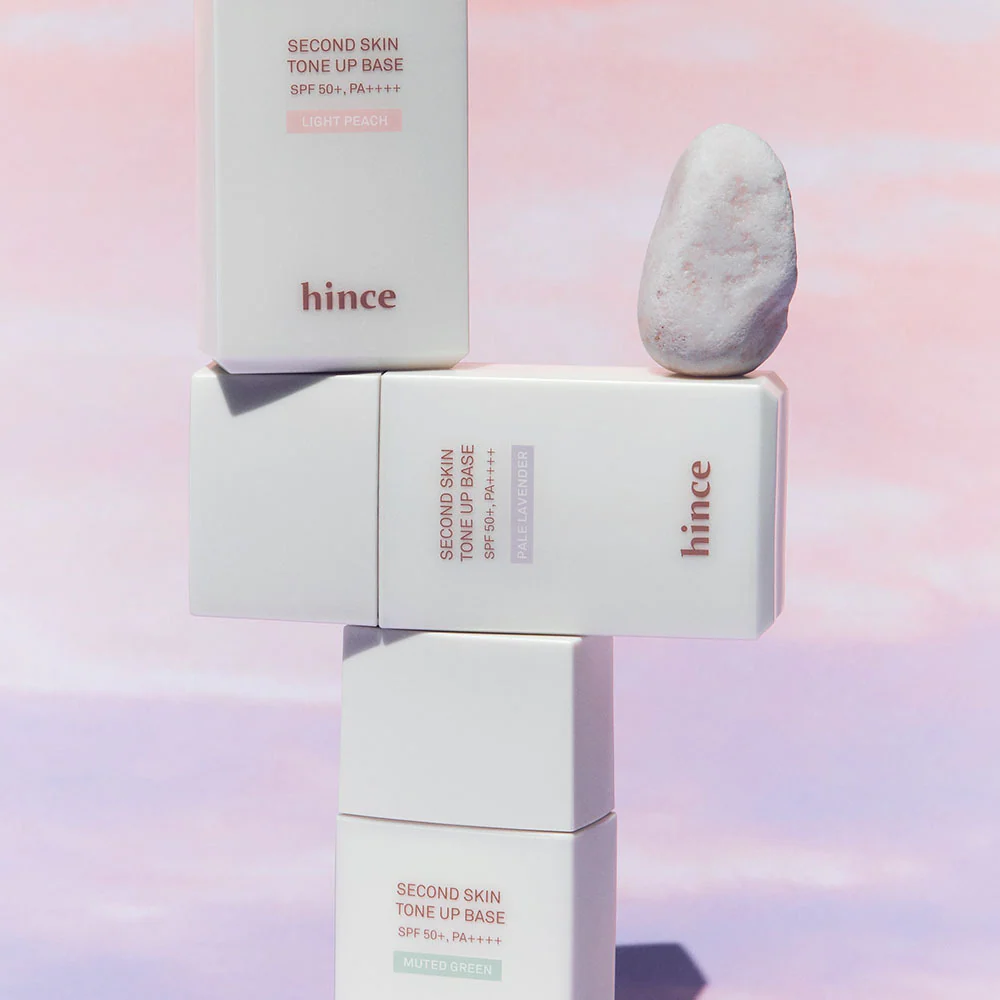 Hince Second Skin Tone Up Base 35ml - Image 5
