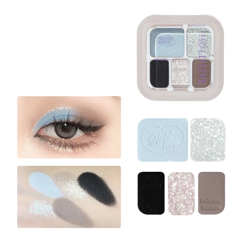 Hold Live Soft Gauze Eye-dotting Eyeshadow Palette - Image 8