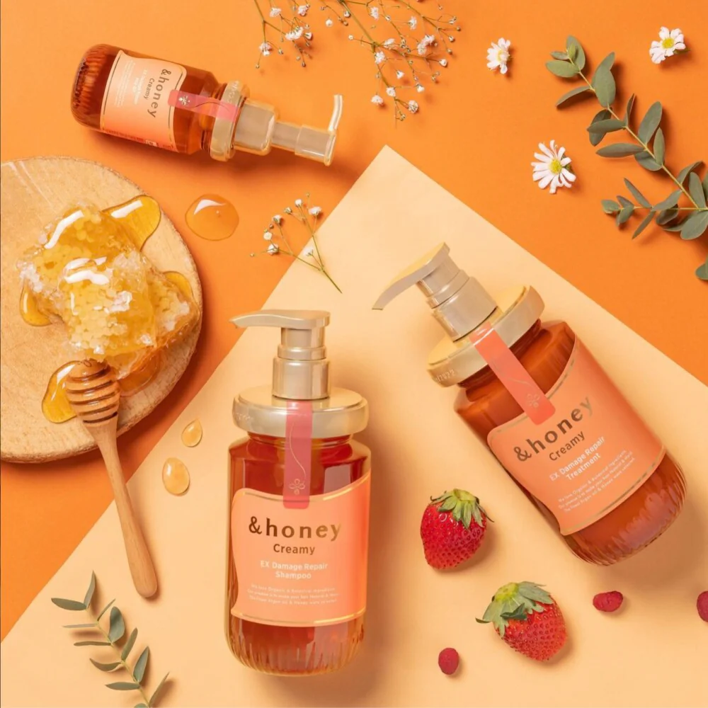 &honey Creamy EX Damage Repair Shampoo 1.0 440ml - Image 3
