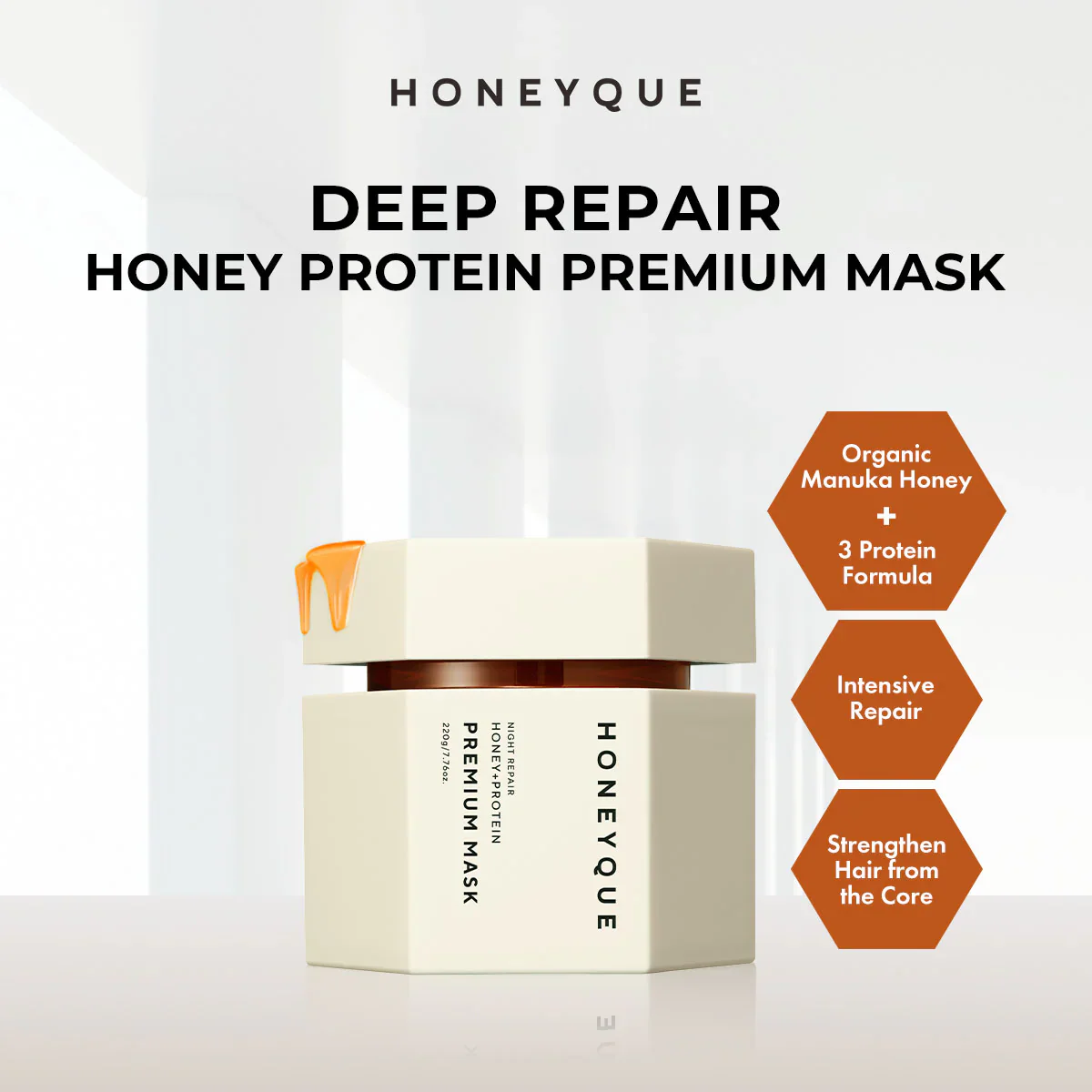 Honeyque Night Repair Premium Mask 220g - Image 2