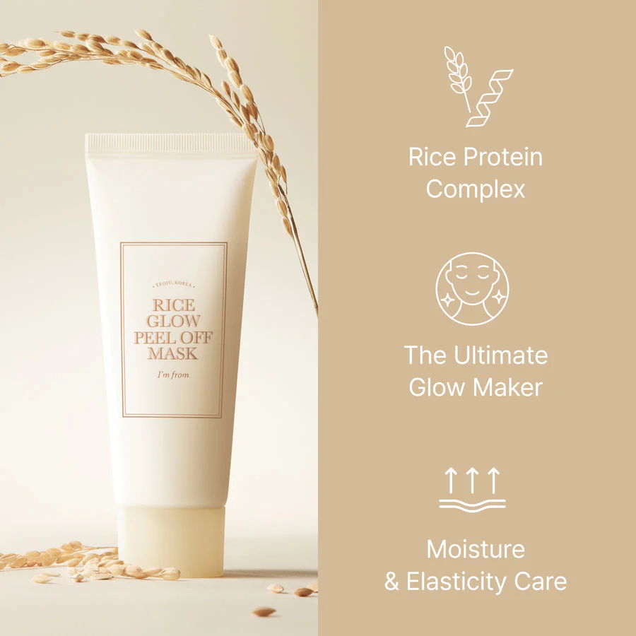 I'm From Rice Glow Peel Off Mask 70g Mocra - Image 2