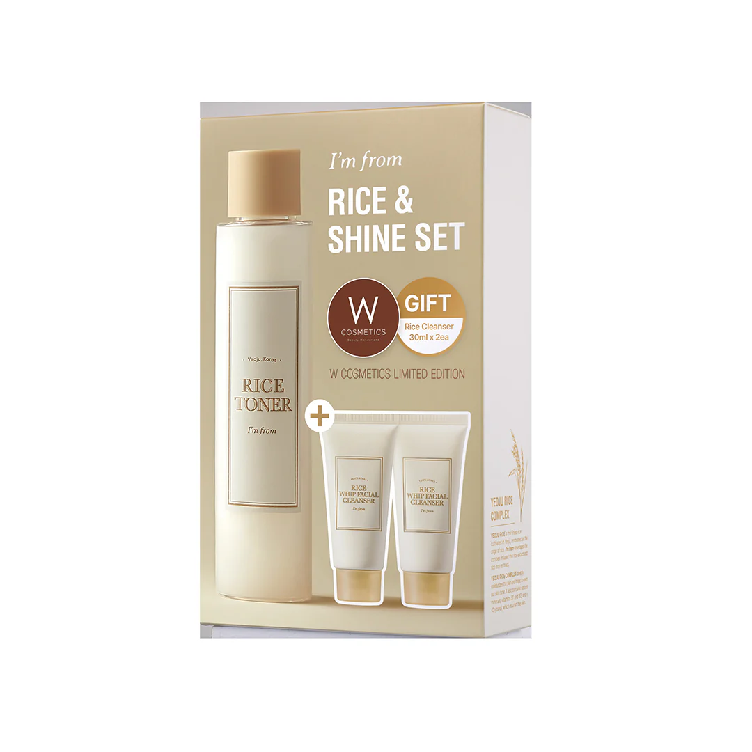 I'm From Rice & Shine Set W Cosmetics Limited Edition - Image 2