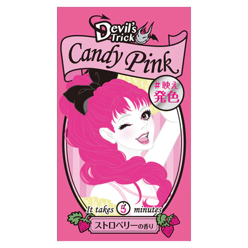 Ishizawa Devil's Trick Hair Color Treatment Candy Pink N