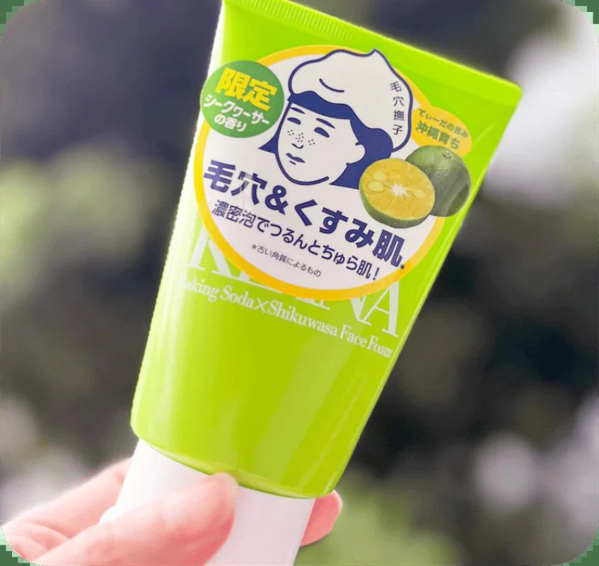 Ishizawa Keana Baking Soda Shikuwasa Face Foam Wash 100g - Image 2