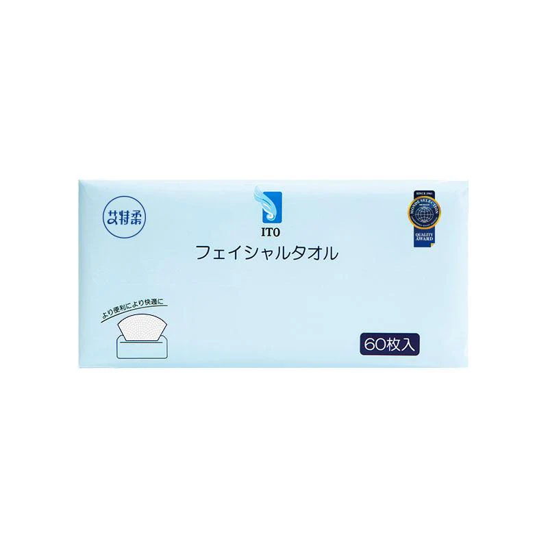 ITO Disposable Facial Towel In Box 60 Sheets