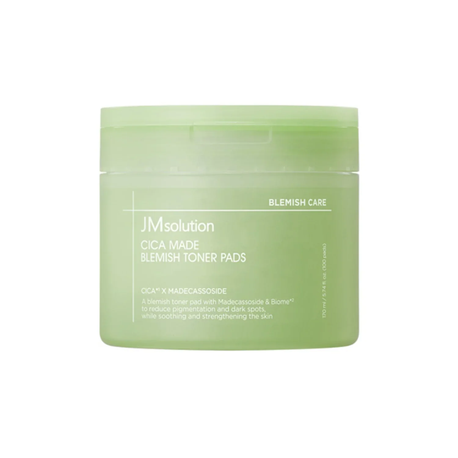 JM Solution Cica Made Spot Care Toner Pads 60 Pads