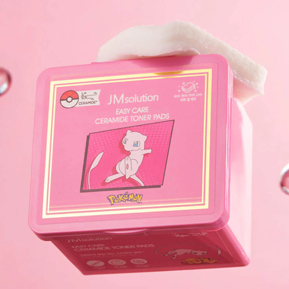 JM Solution Easy Care Ceramide Toner Pads X 
Pokemon Mew 200ml 70pcs - Image 4