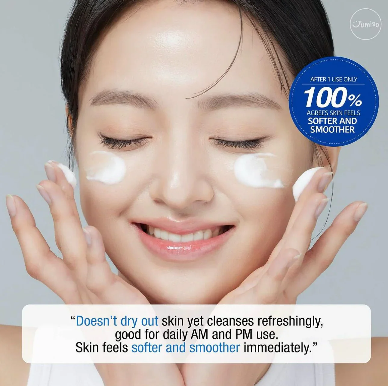 Jumiso Pore-Purifying Salicylic Acid Foaming Cleanser 120g - Image 3