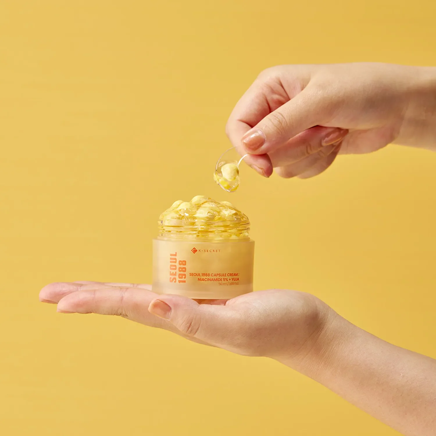 K-Secret Seoul 1988 Capsule Cream : Niacinamide 5% + Yuja 50ml - Image 3