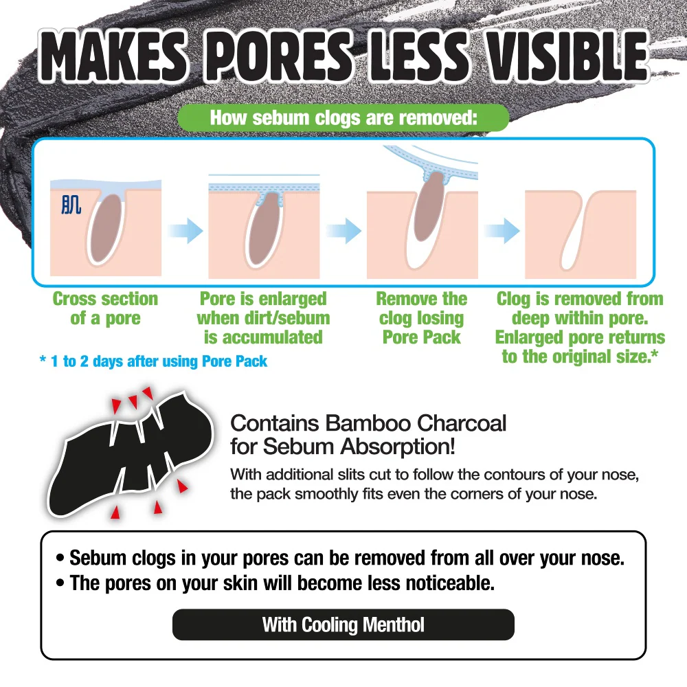 Kao Biore Pore Pack Black 10s - Image 2
